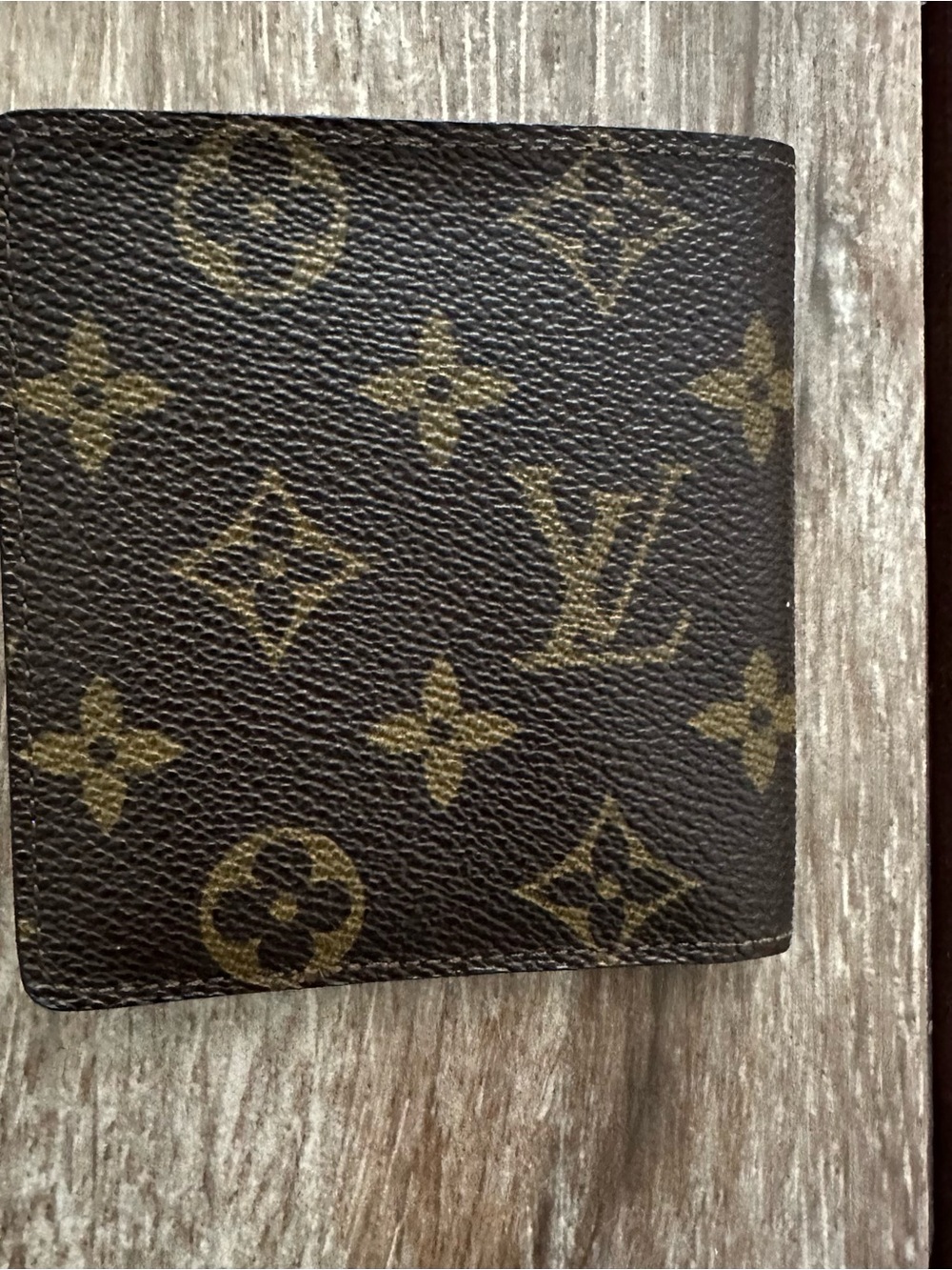Louis Vuitton Monogram Coated Canvas Unisex Wallet in Brown and Tan - Picture 1 of 12
